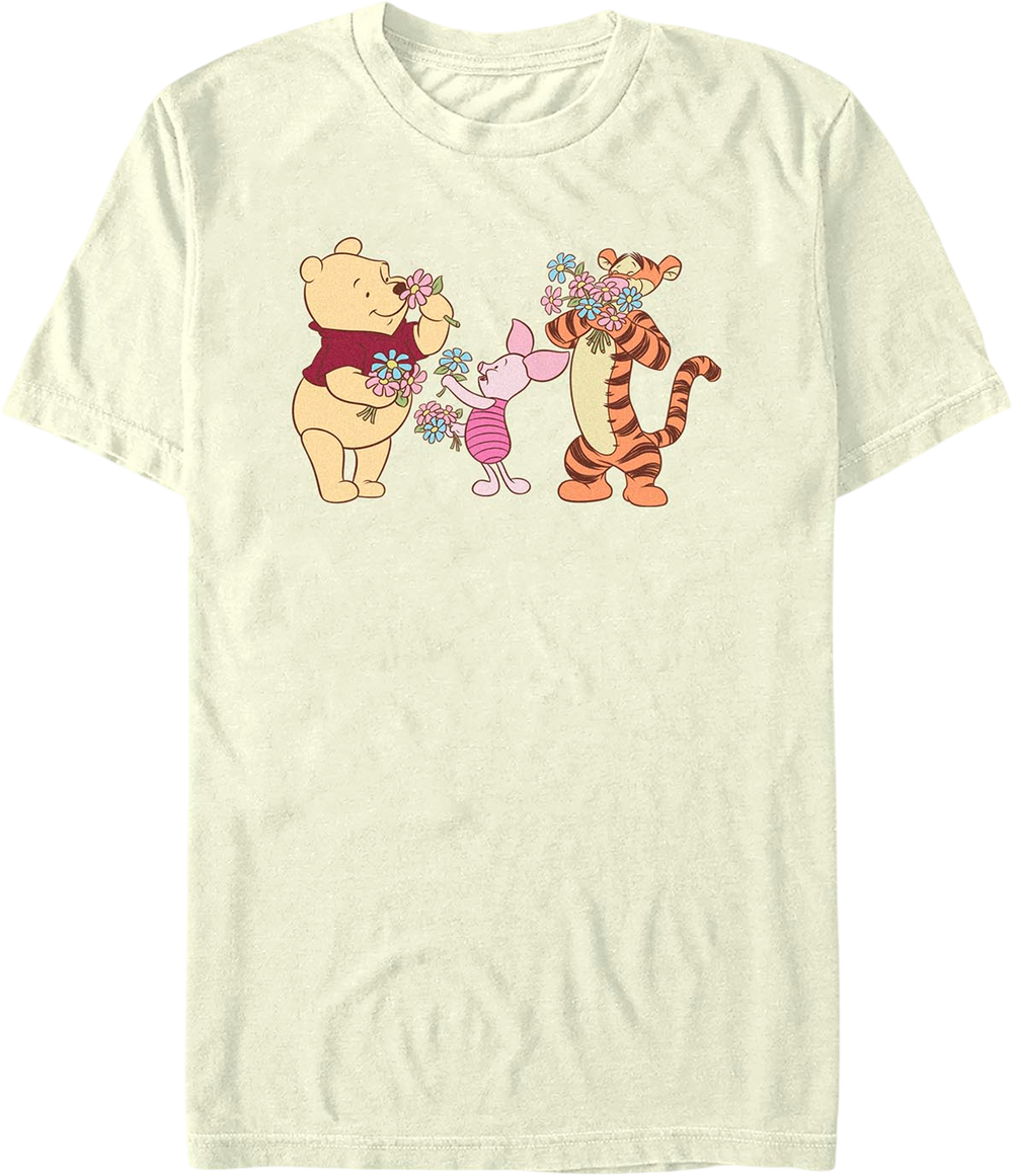 Smell The Flowers Winnie Pooh T-Shirt