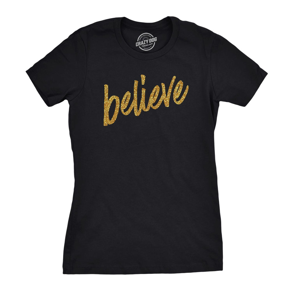 Believe Script Women's T Shirt product image 1