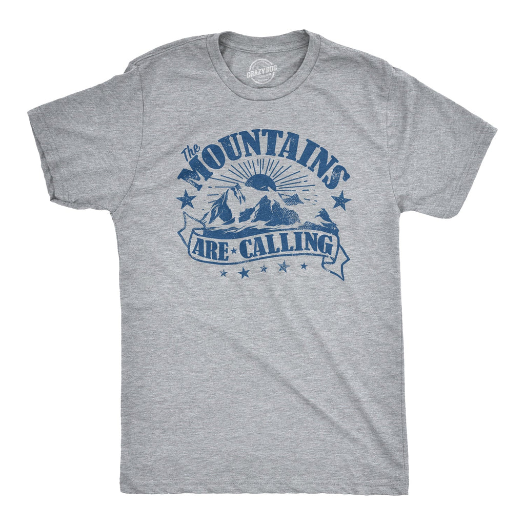 The Mountains Are Calling Men's T Shirt product image 1