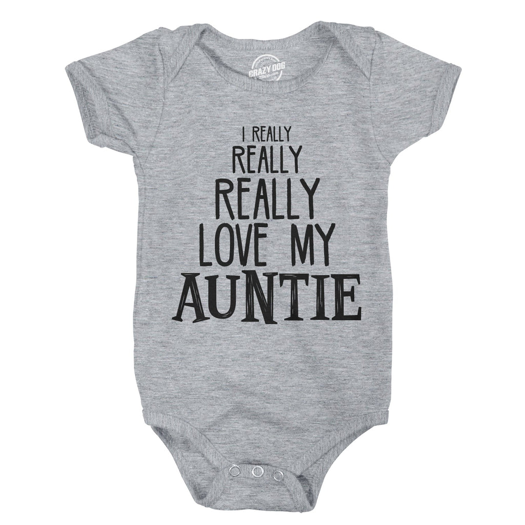 Really Love My Auntie Baby Bodysuit