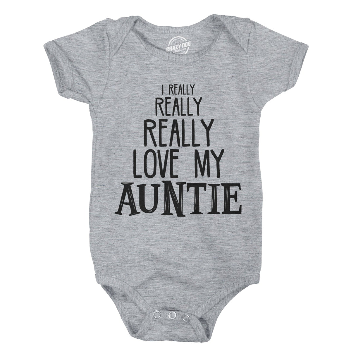 Really Love My Auntie Baby Bodysuit