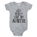 Really Love My Auntie Baby Bodysuit