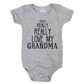 Really Love My Grandma Baby Bodysuit