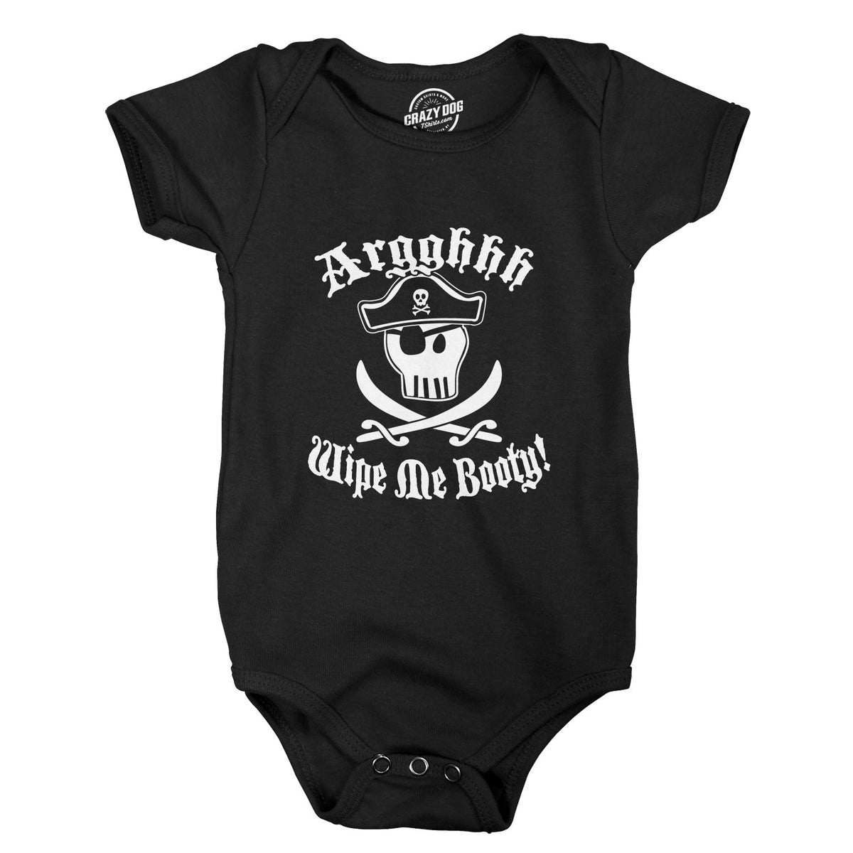 Wipe Me Booty Aaaargh Baby Bodysuit