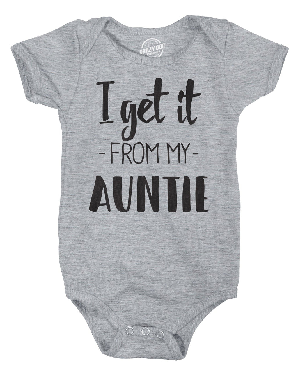 I Get It From My Auntie Baby Bodysuit