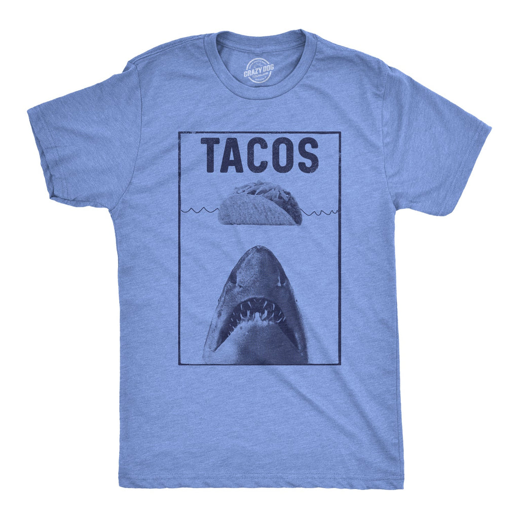 Tacos Shark Men's T Shirt product image 1