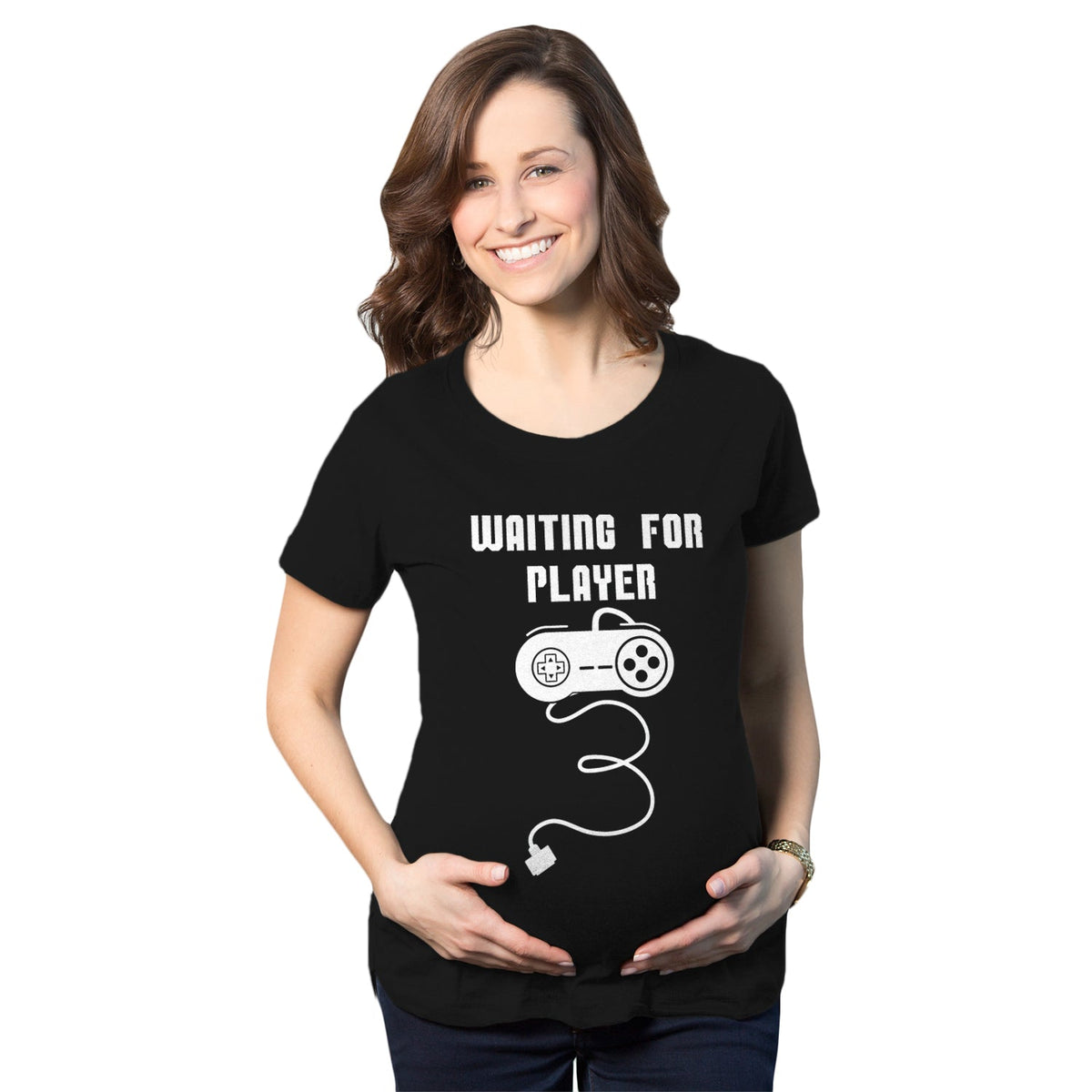 Waiting For Player 3 Maternity T Shirt product image 1