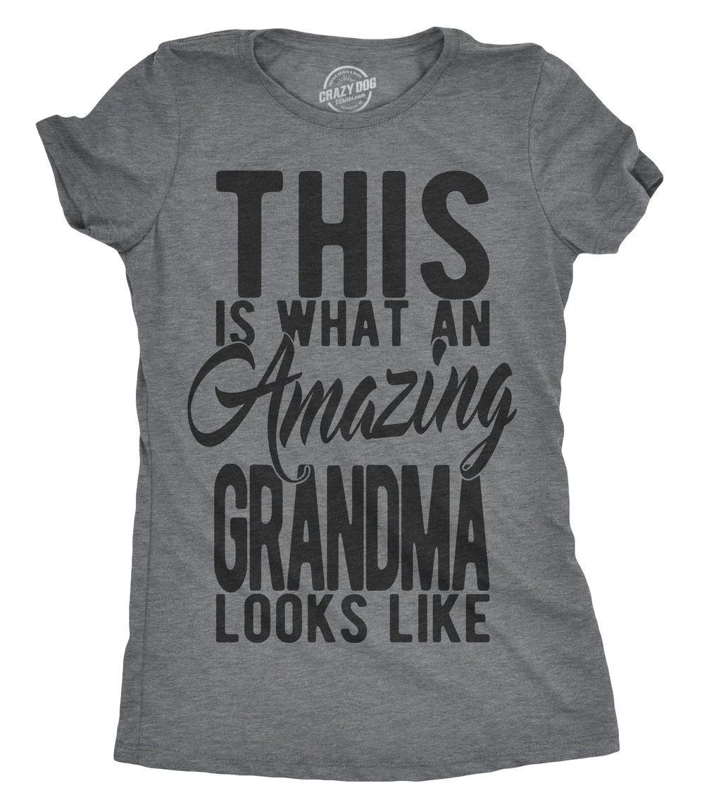 This Is What An Amazing Grandma Looks Like Women's T Shirt product image 1