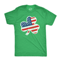American Flag Shamrock Men's T Shirt product image 1