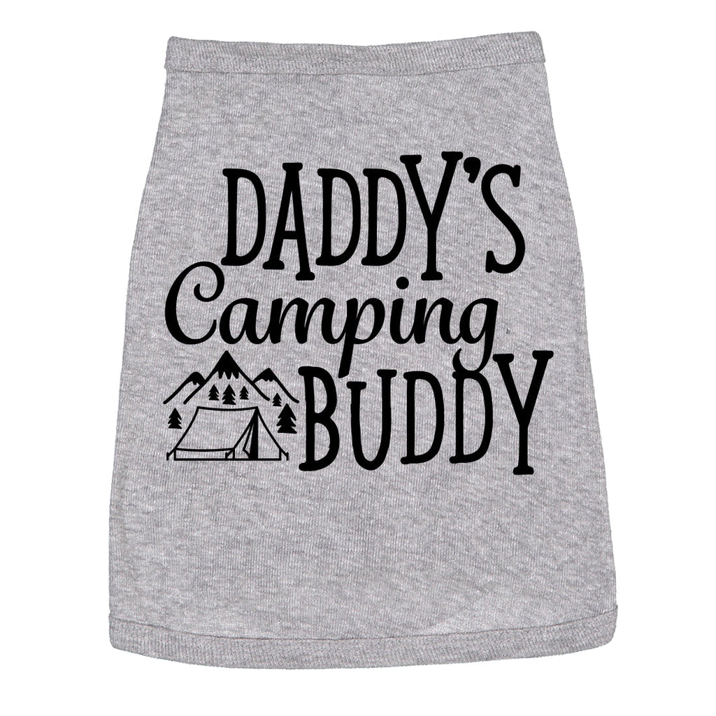 Daddy's Camping Buddy Dog Shirt product image 1