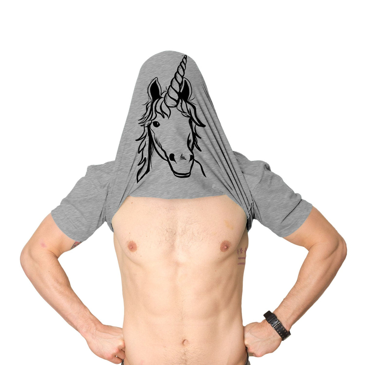 Ask Me About My Unicorn Men's T Shirt product image 3