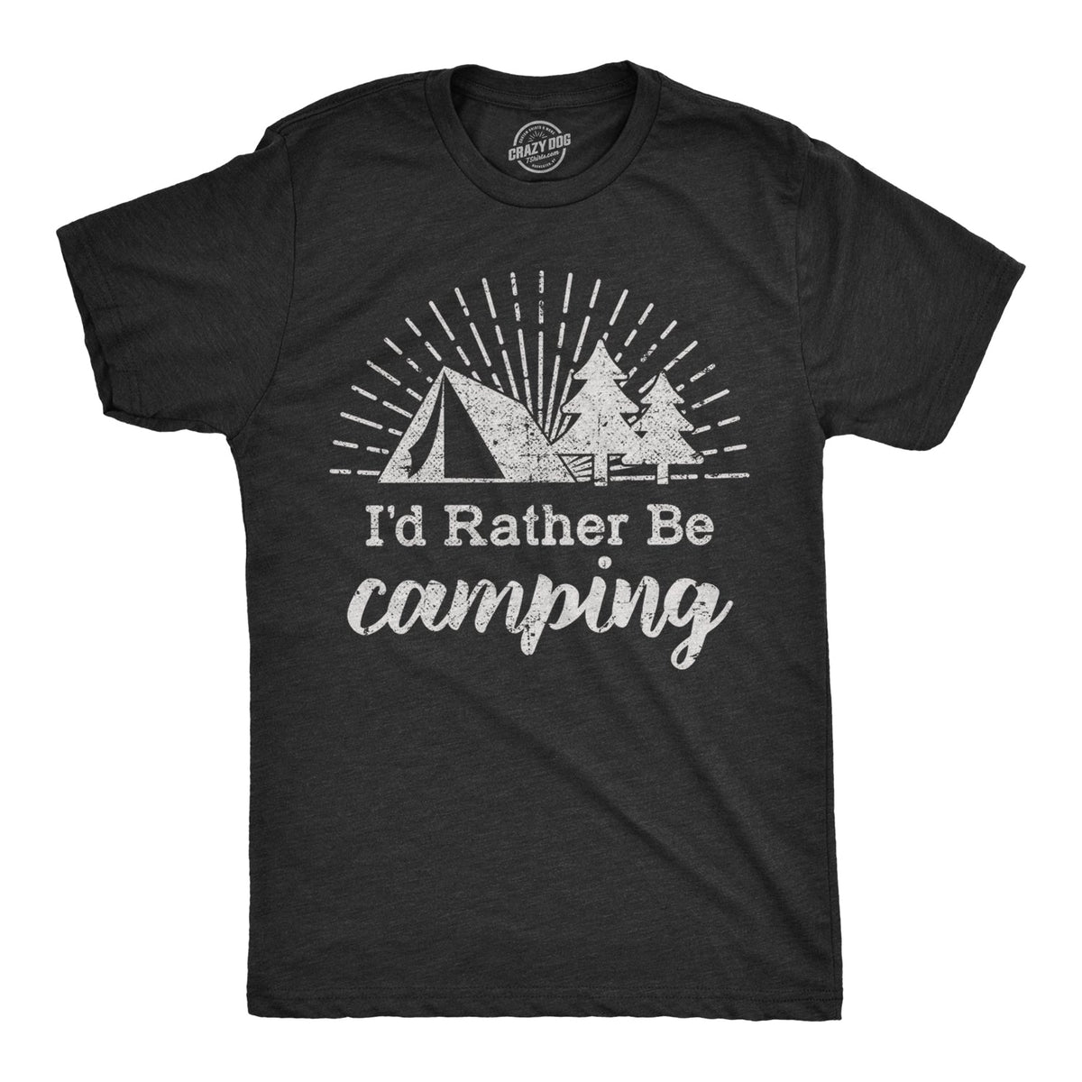 I'd Rather Be Camping Men's T Shirt product image 1