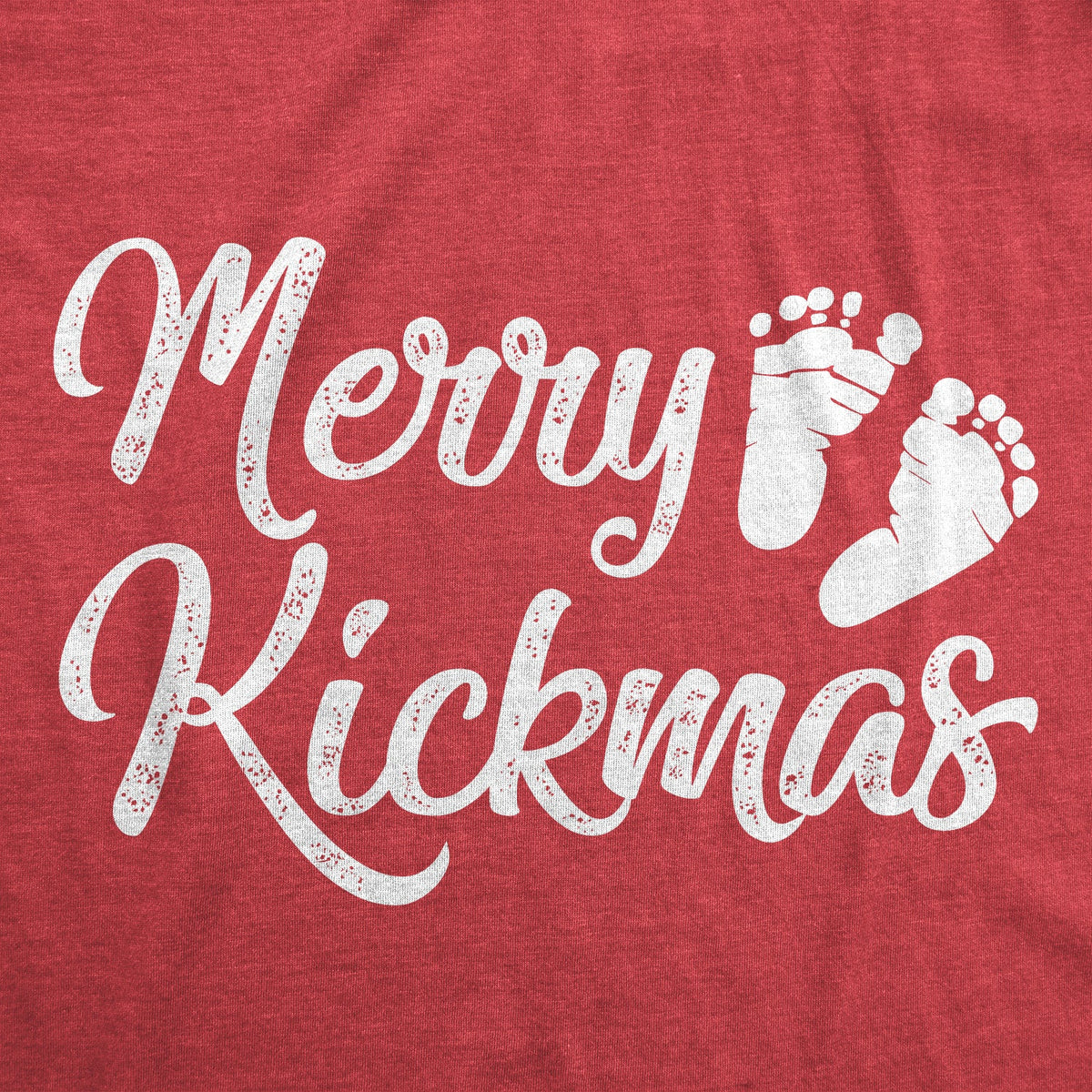Merry Kickmas Maternity T Shirt product image 3