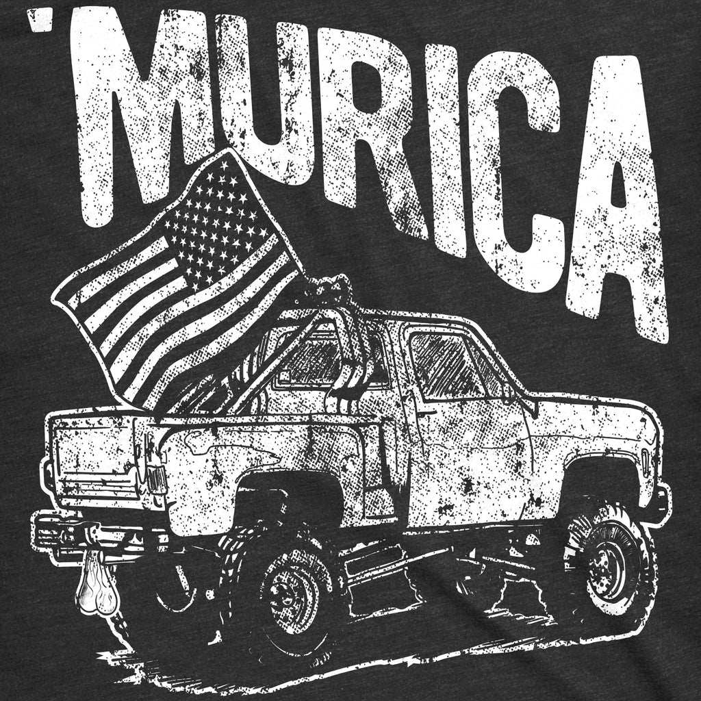 Murica Truck Men's T Shirt product image 3