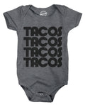 Tacos Tacos Tacos Baby Bodysuit