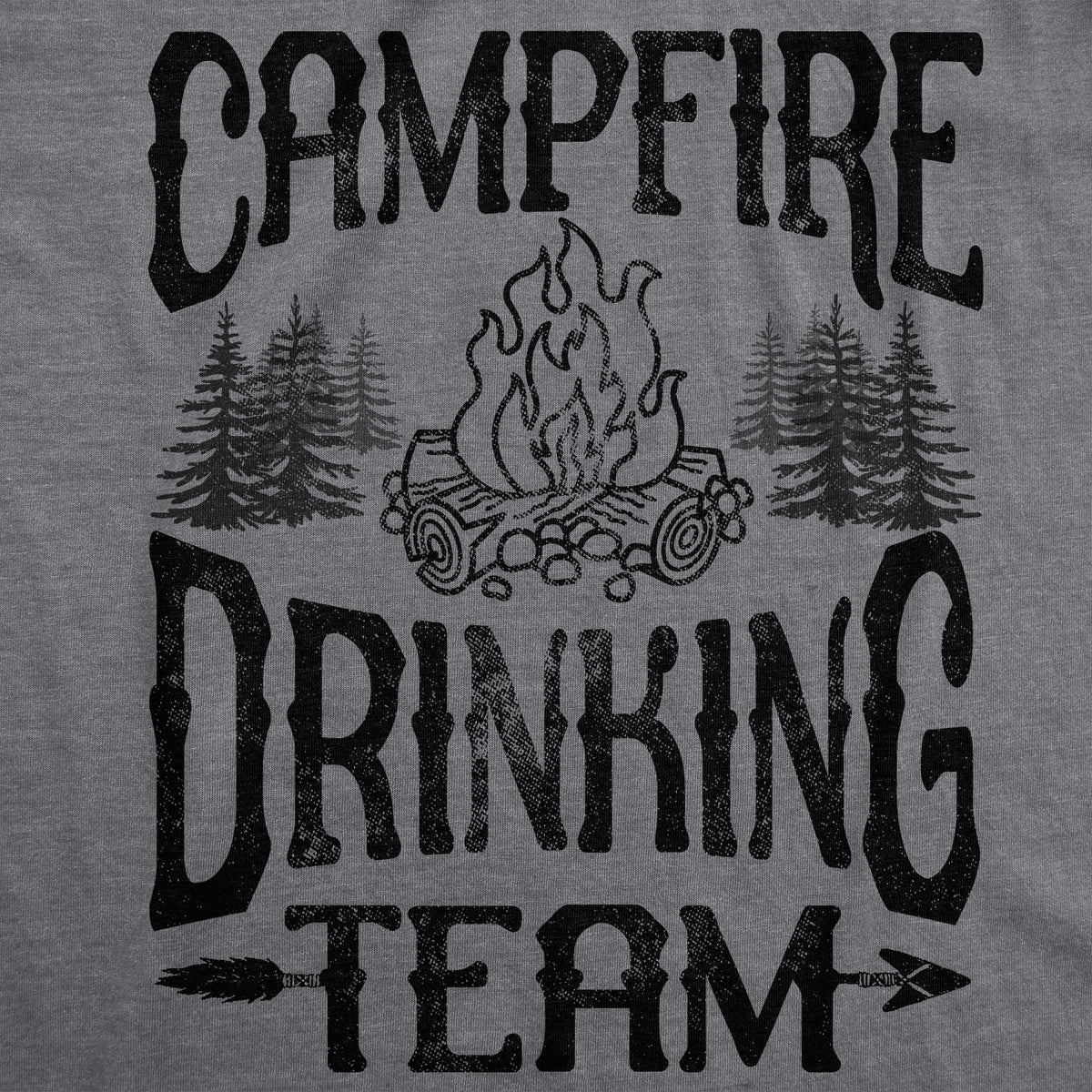 Campfire Drinking Team Men's T Shirt product image 2