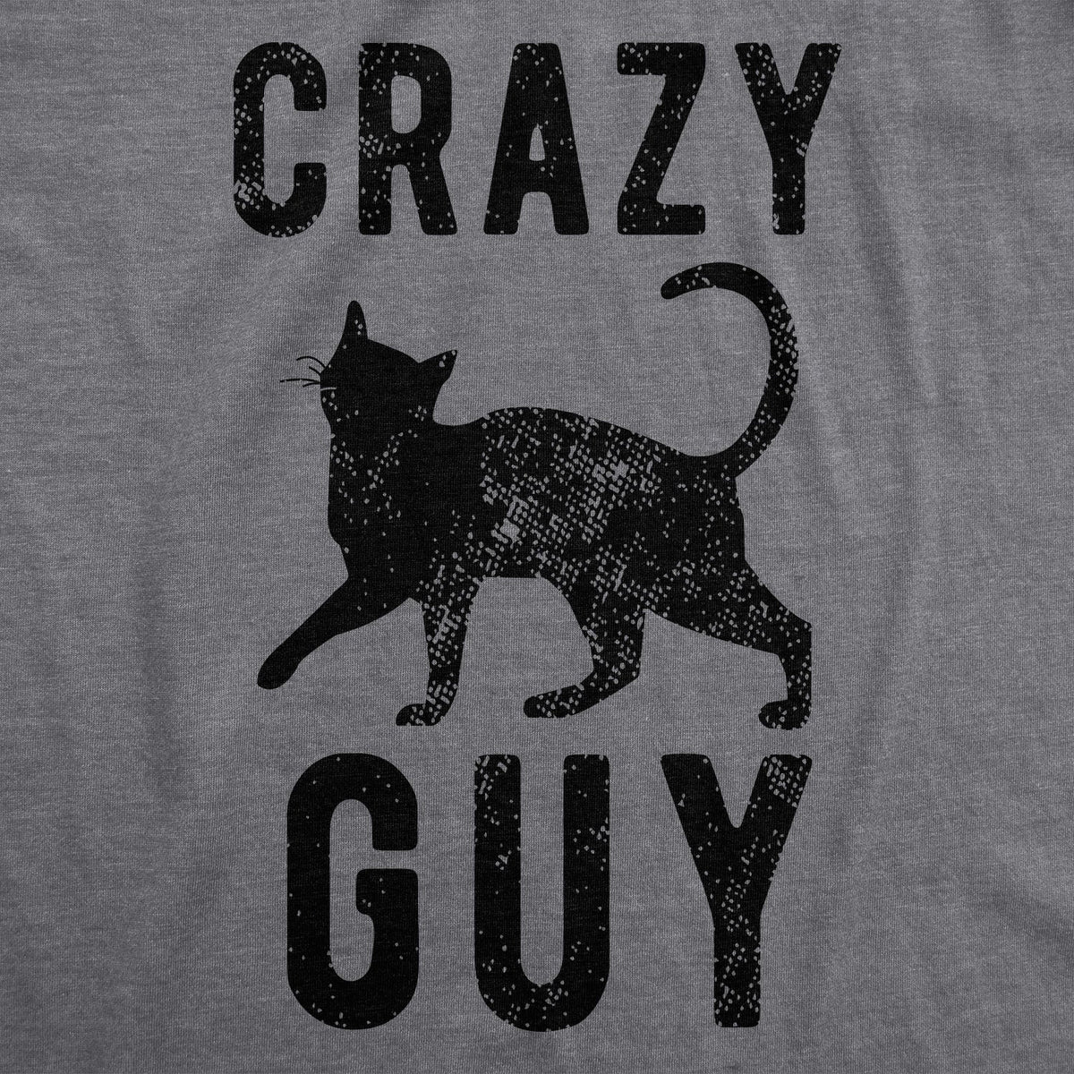 Crazy Cat Guy Men's T Shirt product image 2