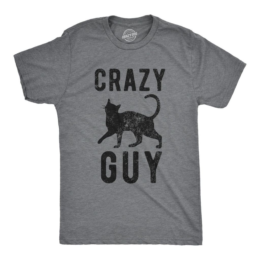 Crazy Cat Guy Men's T Shirt product image 1