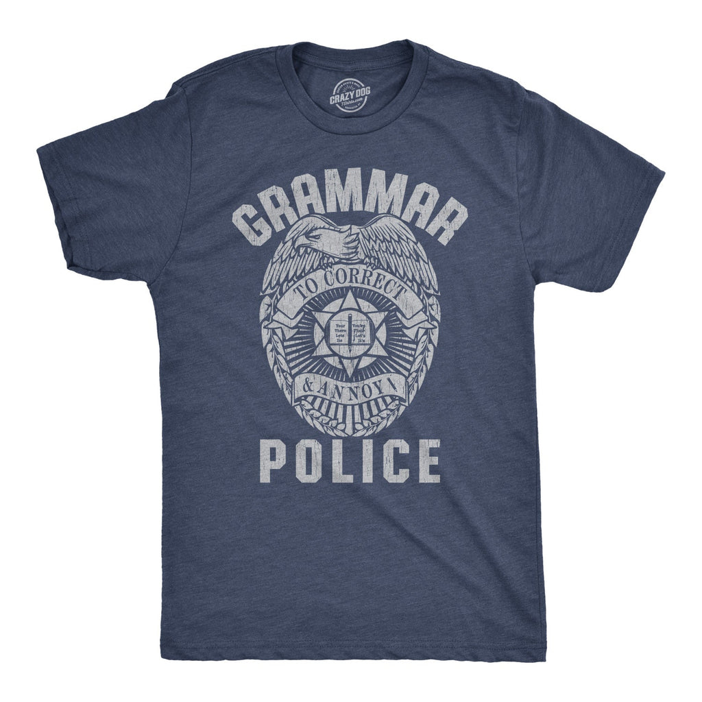 Grammar Police Men's T Shirt product image 4