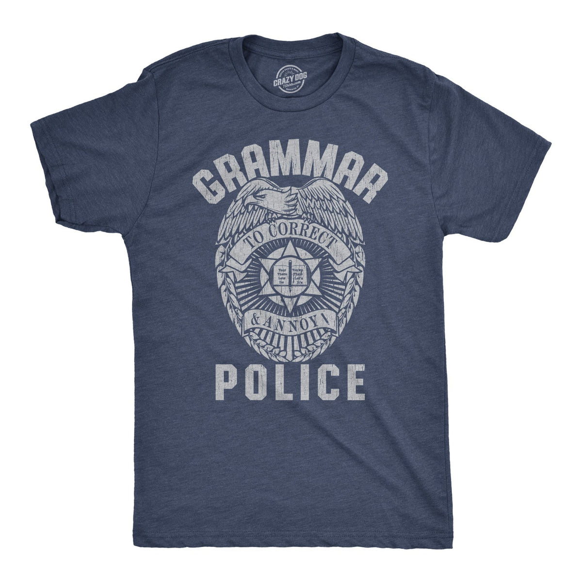 Grammar Police Men's T Shirt product image 1