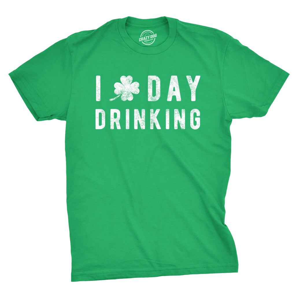 I Clover Day Drinking Men's T Shirt product image 1