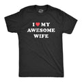 I Love My Awesome Wife Men's T Shirt product image 1