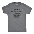 Instead Of Gifts I'm Giving Everyone My Opinions Men's T product image 1