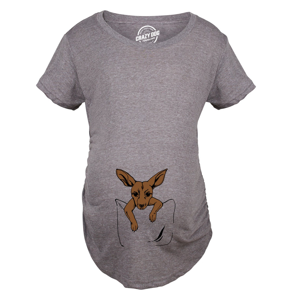 Peeking Kangaroo Maternity T Shirt product image 2