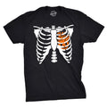 Pumpkin Heart Rib Cage Men's T Shirt product image 1
