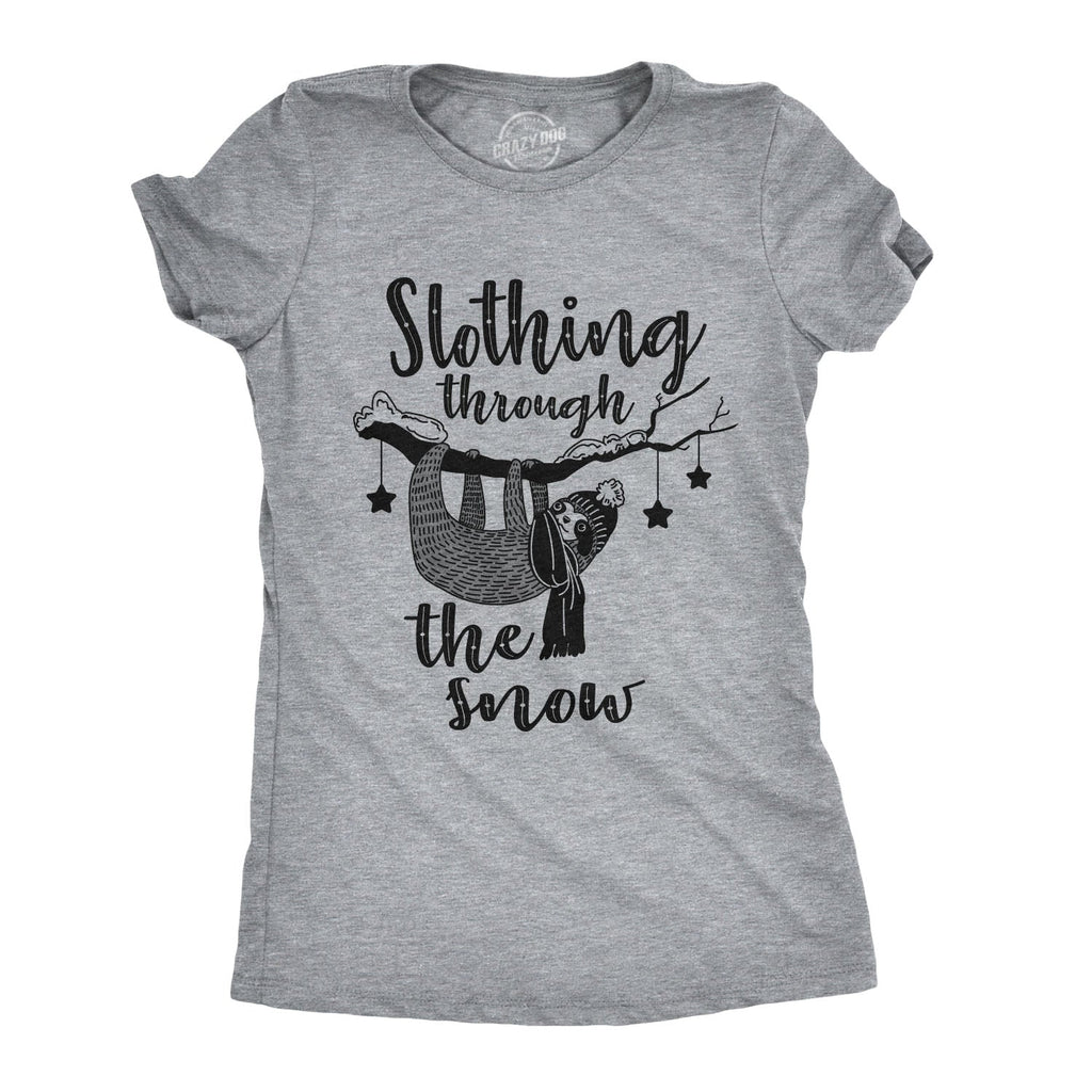 Slothing Through The Snow Women's T Shirt product image 1