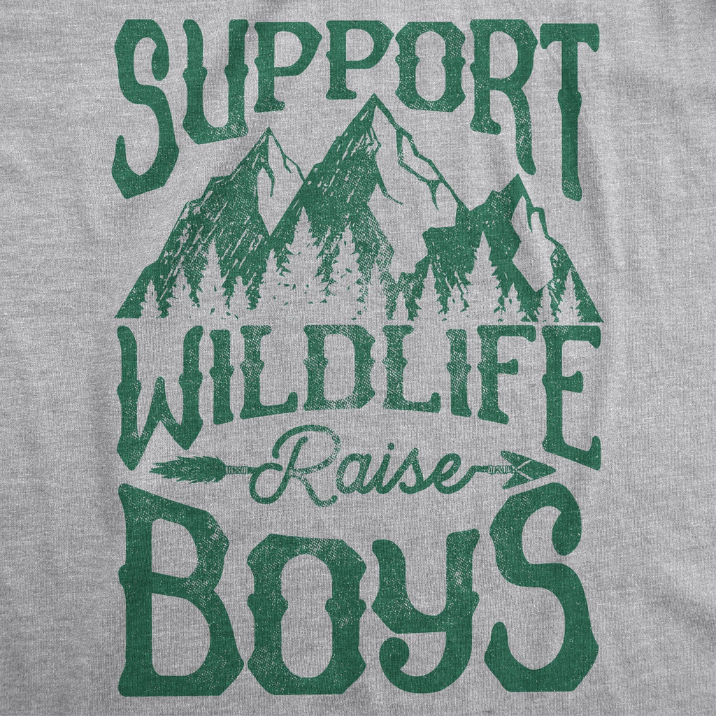 Support Wildlife Raise Boys Women's T Shirt product image 2
