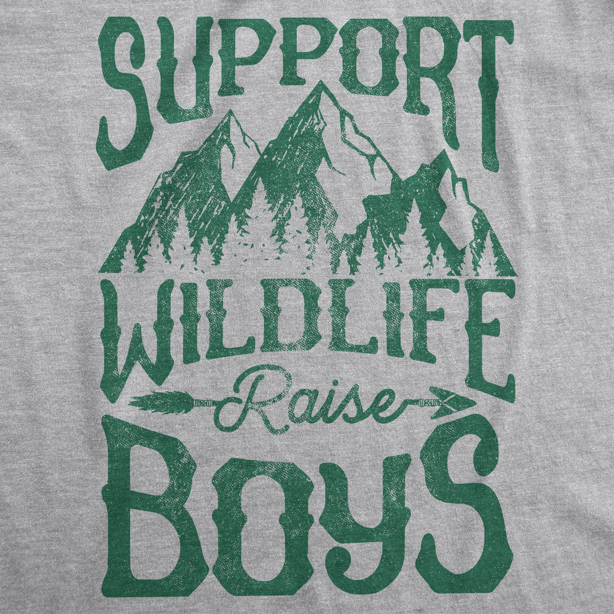 Support Wildlife Raise Boys Women's T Shirt product image 2