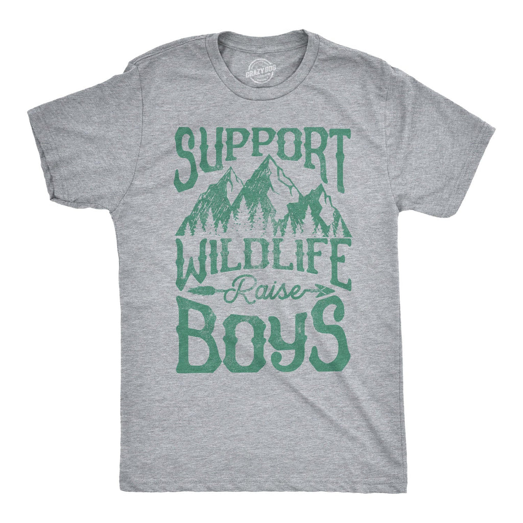 Support Wildlife Raise Boys Men's T Shirt product image 1