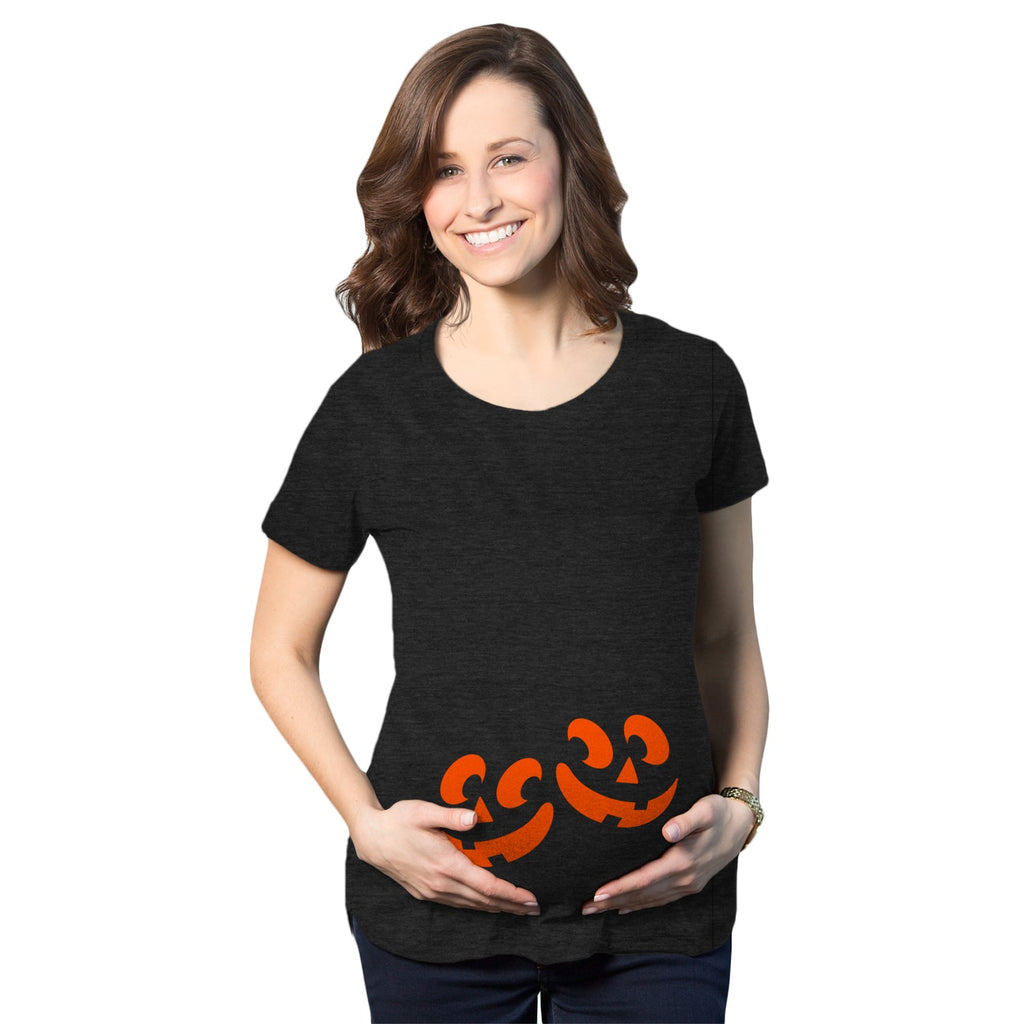 Twin Pumpkins Maternity T Shirt product image 1