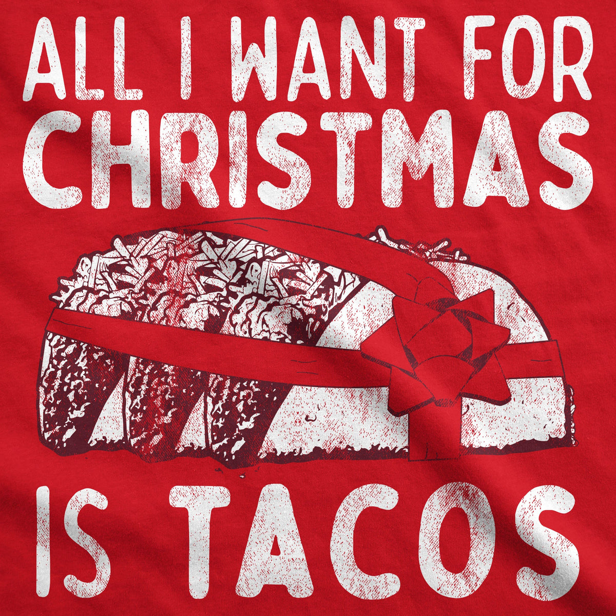 All I Want For Christmas Is Tacos Men's T Shirt product image 2
