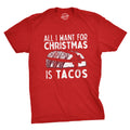 All I Want For Christmas Is Tacos Men's T Shirt product image 1