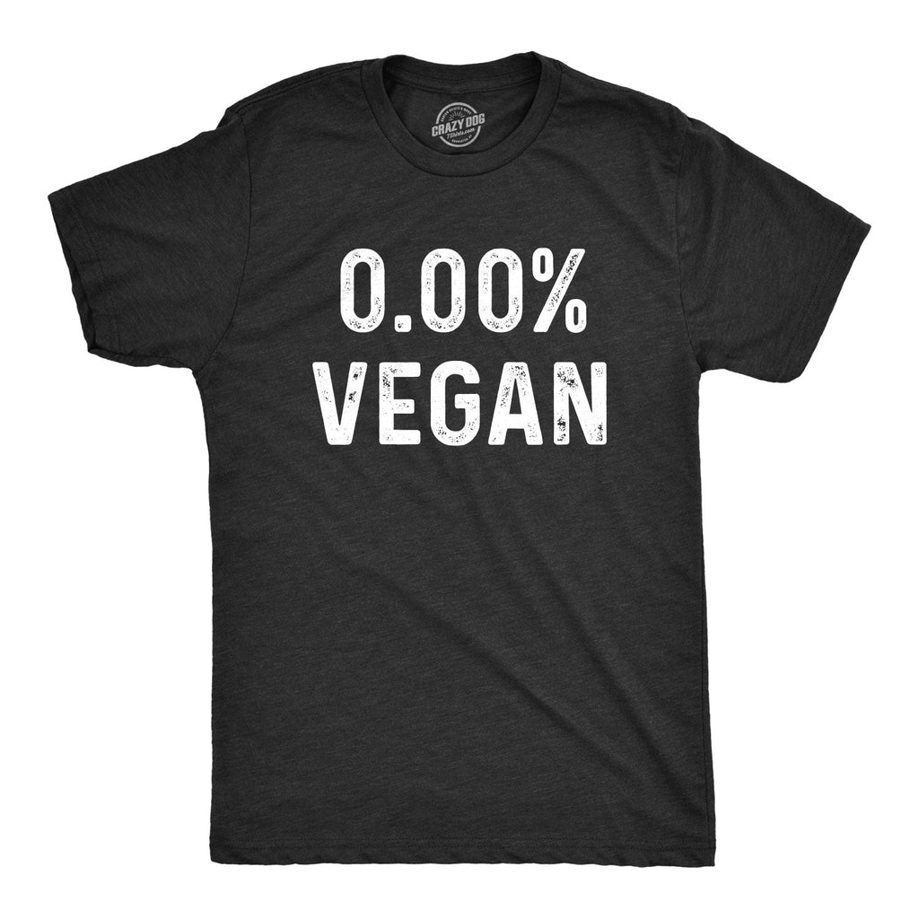 0.00% Vegan Men's T Shirt product image 1