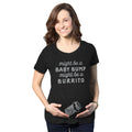 Might Be A Bump Be A Burrito Maternity T Shirt product image 1