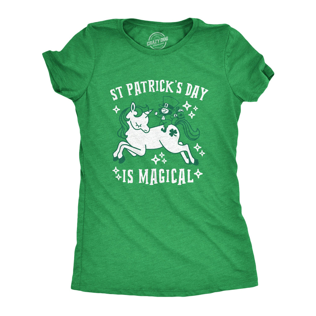 St. Patrick's Day Is Magical Women's T Shirt product image 1