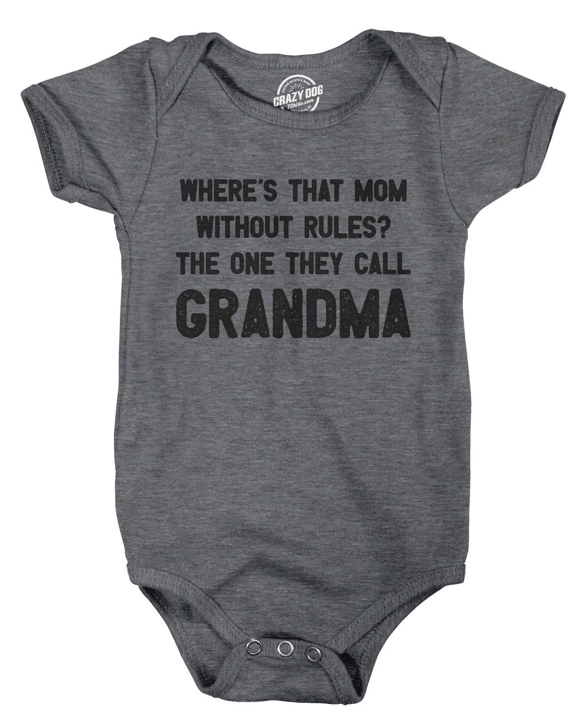 Where's That Mom Without Rules? Baby Bodysuit