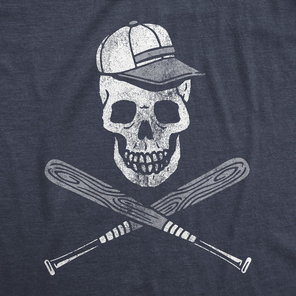 Baseball Skull Men's T Shirt product image 2