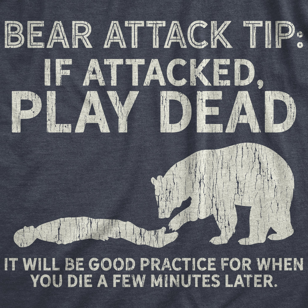 Bear Attack Tip Men's T Shirt product image 3