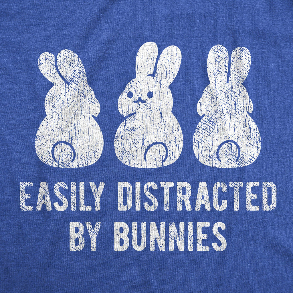 Easily Distracted By Bunnies Men's T Shirt product image 3