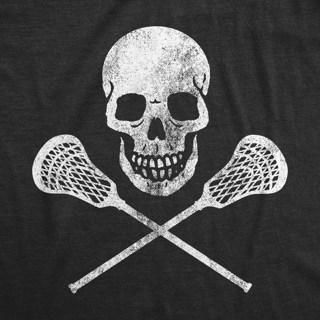 Lacrosse Skull Men's T Shirt product image 2