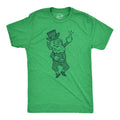 Leprechaun Middle Finger Men's T Shirt product image 1