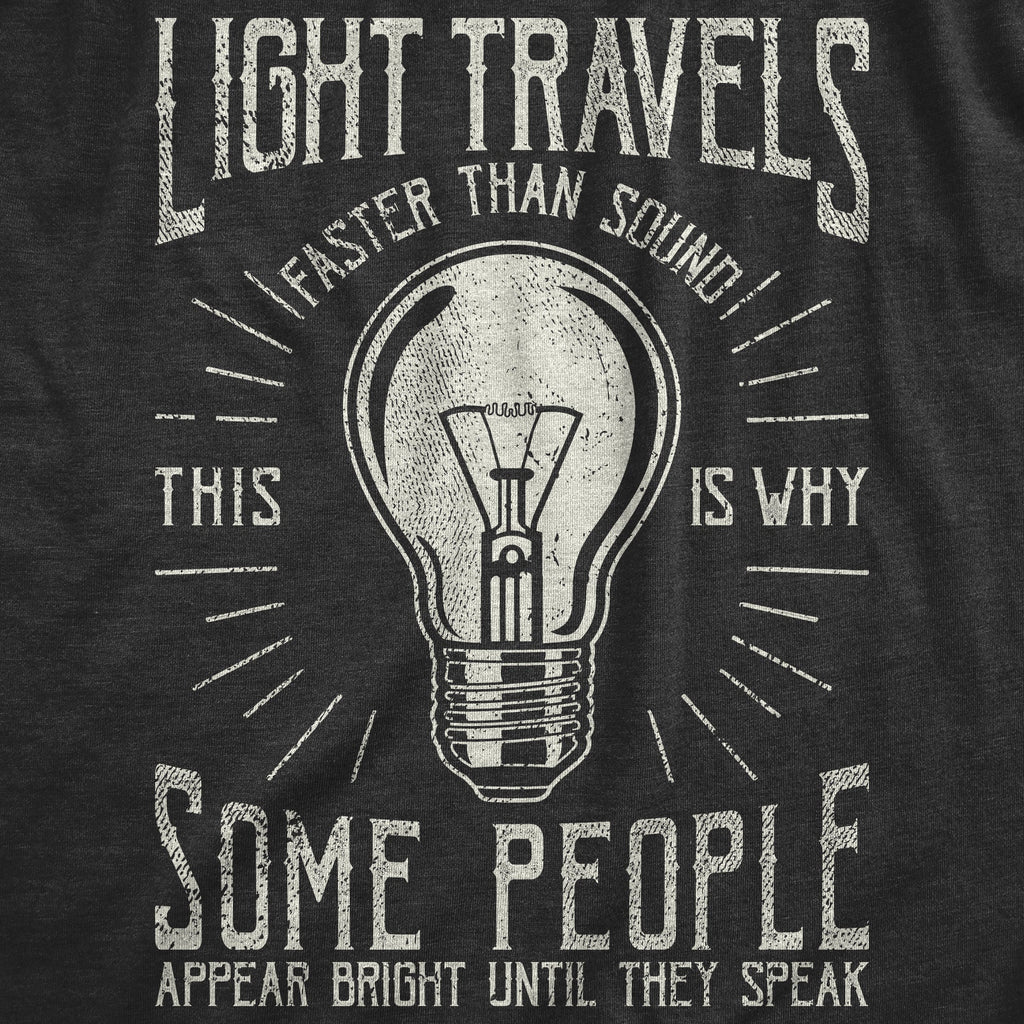Light Travels Faster Men's T Shirt product image 2