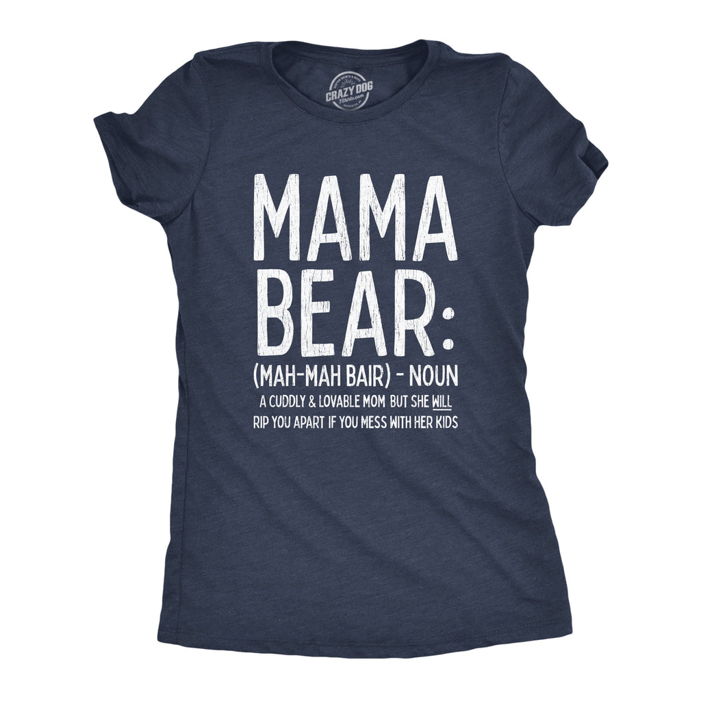Mama Bear Definition Women's T Shirt product image 1