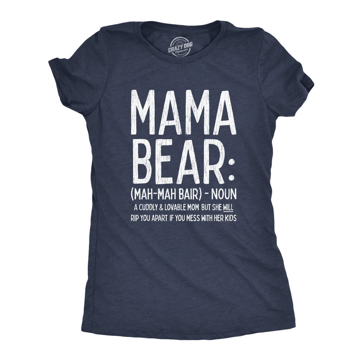 Mama Bear Definition Women's T Shirt product image 1