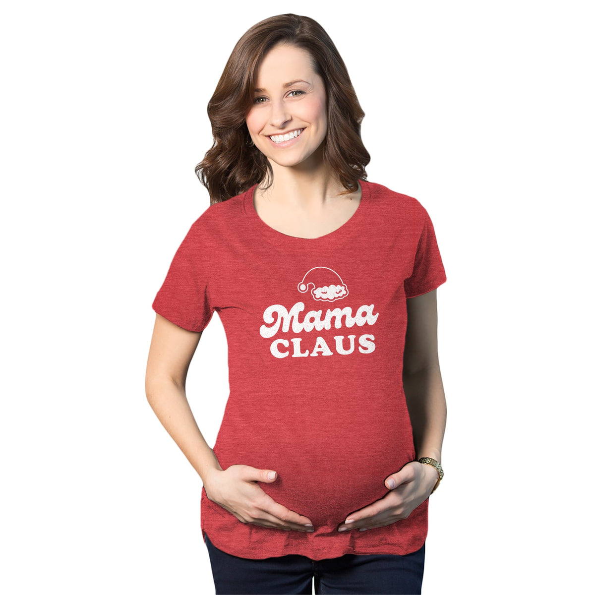 Mama Claus Maternity T Shirt product image 1