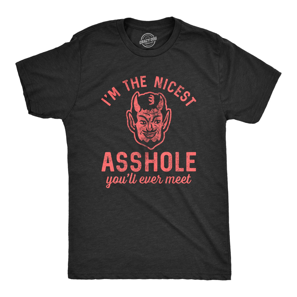 I'm The Nicest Asshole You'll Ever Meet Men's T Shirt product image 1